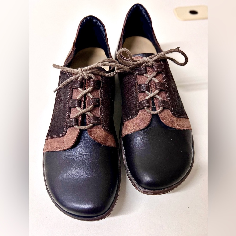 Women’s EU 41 Naot Roast Brown Leather Hybrid Sneakers Walking Shoes